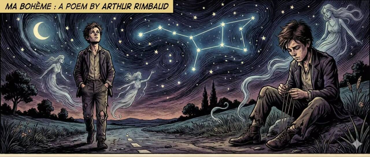 【每日诗语】兰波：我的流浪